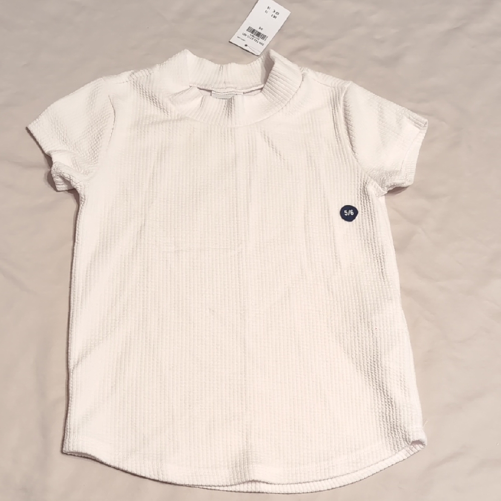 New Size 5/6 Abercrombie Mock Neck Shirt